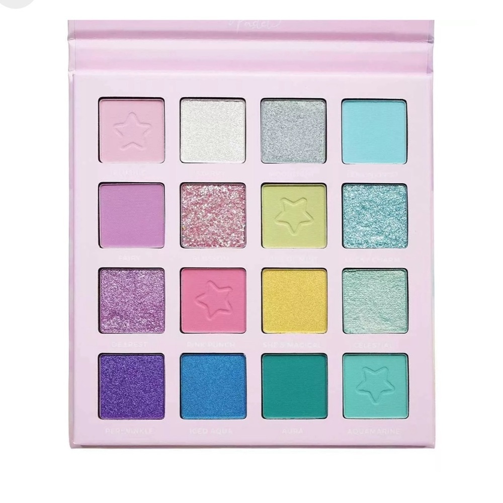 BeBella Life in Pastel Matte Shimmer
Glitter 16 Color Pastel Eyeshadow Palette